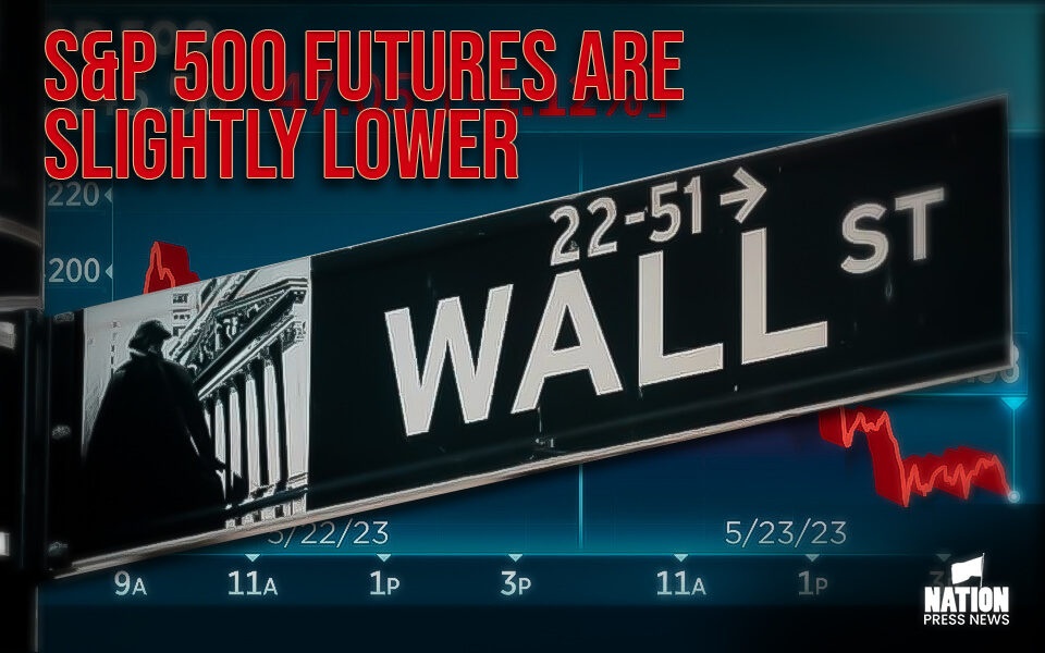 S&P 500 futures are slightly lower as investors watch for debt ceiling updates, inflation data