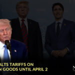 Trump Temporarily Halts Tariffs on Canadian Imports Until April 2