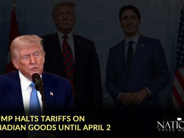 Trump Temporarily Halts Tariffs on Canadian Imports Until April 2