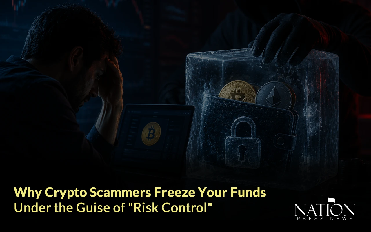 Why Crypto Scammers Freeze Your Funds Under the Guise of “Risk Control”