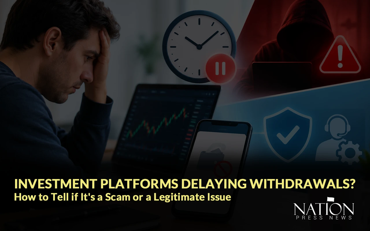 Investment Platforms Delaying Withdrawals? How to Tell if It’s a Scam or a Legitimate Issue