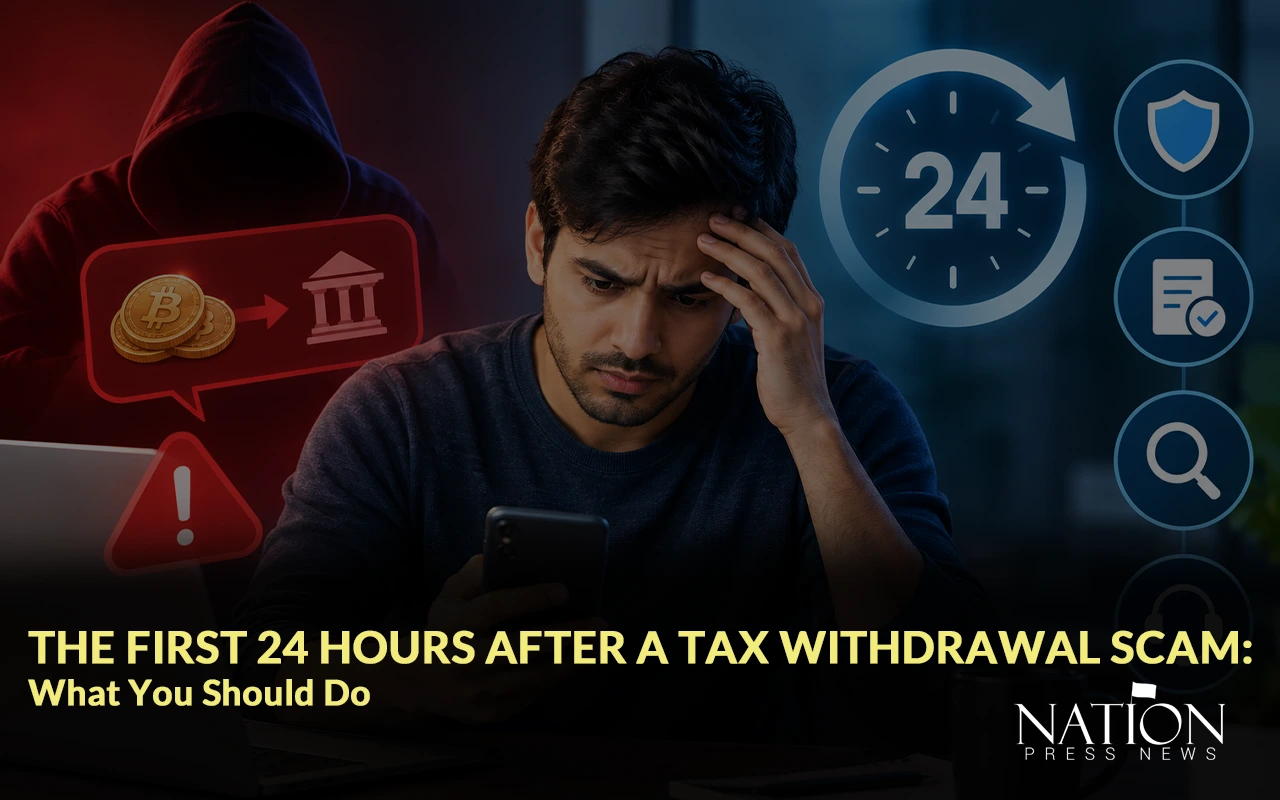 The First 24 Hours After a Tax Withdrawal Scam: What You Should Do